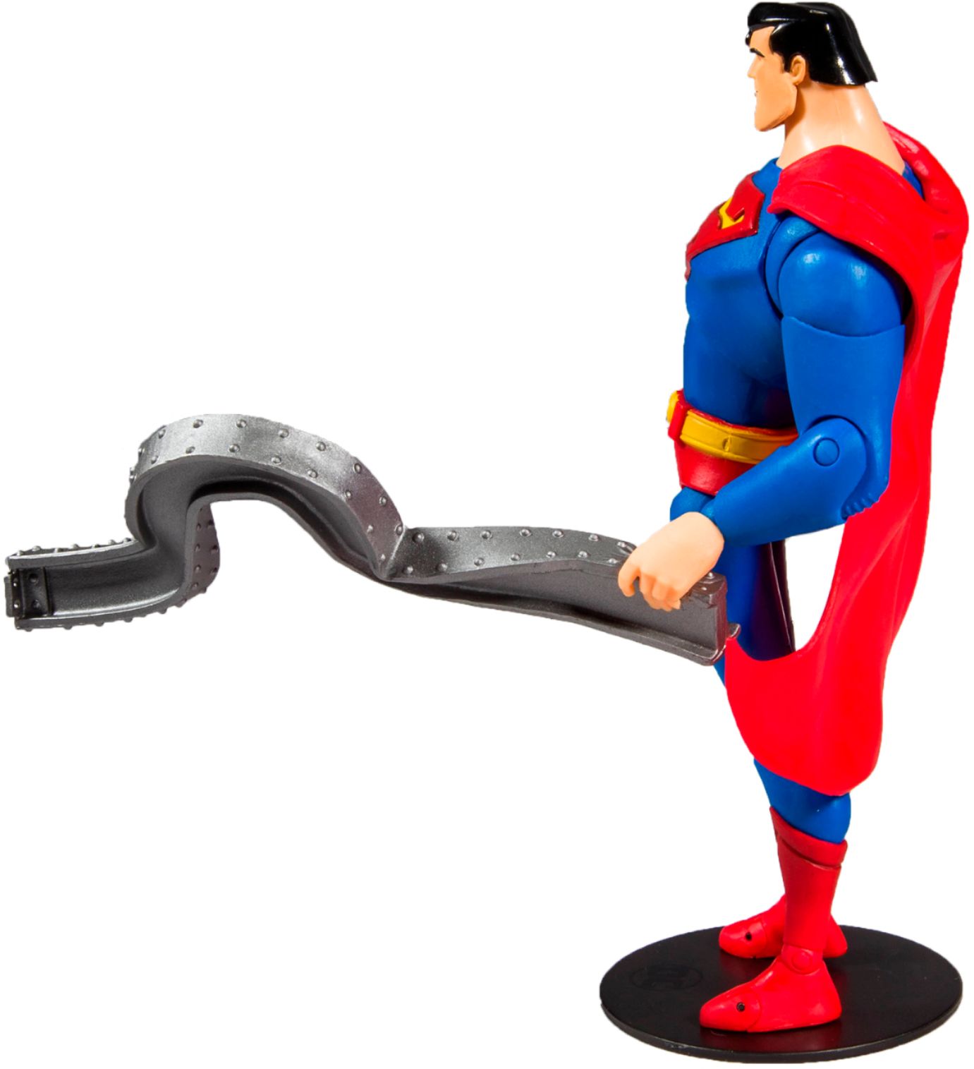 Left View: McFarlane Toys - DC Multiverse - Animated Superman 7" Action Figure - Multi