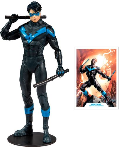 McFarlane Toys - DC Multiverse - Modern Nightwing 7" Action Figure - Multi