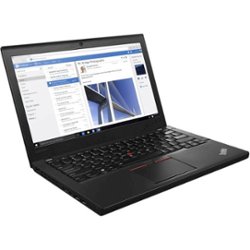 Lenovo - ThinkPad 12.5" Refurbished Laptop - Intel Core i5 - 8GB Memory - 180GB Solid State Drive - Black - Angle_Zoom