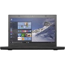Lenovo - ThinkPad 14" Refurbished Laptop - Intel Core i5 - 8GB Memory - 180GB Solid State Drive - Black - Front_Zoom