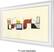 Left. Samsung - Customizable Bezel for Samsung The Frame 50" TVs - White.
