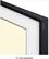 Alt View 14. Samsung - Customizable Bezel for Samsung The Frame 50" TVs - Black.