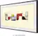 Left. Samsung - Customizable Bezel for Samsung The Frame 50" TVs - Black.