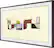 Angle. Samsung - 43" The Frame Customizable Bezel - Brown.