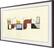 Angle. Samsung - 65" The Frame Customizable Bezel - Brown.