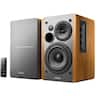 Edifier - R1280DB Powered Bluetooth Bookshelf Speakers, Computer Speakers - 42W RMS Optical Input - Wireless Studio Monitors - Brown