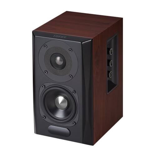 Alt View 6. Edifier - S350DB Bookshelf Speakes & Subwoofer, Computer Speakers - Bluetooth v4.1 aptX Wireless Sound - 2.1 Speaker System - Brown/black.