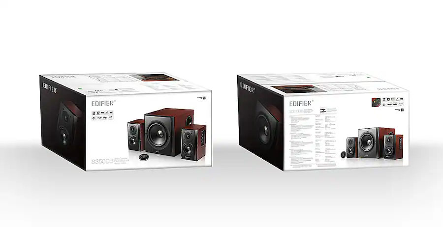 Edifier Sound Box Edifier S350DB Bookshelf Speakes & Subwoofer, Computer Speakers ...