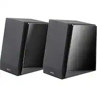 Edifier - R1850DB Active Bookshelf Speakers, Computer Speakers - Bluetooth and Optical Input - 2.0 Studio Monitor Speaker - Black - Front_Zoom