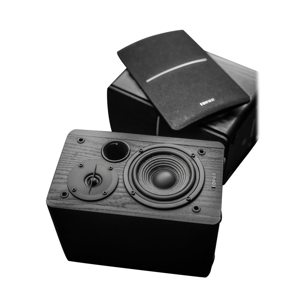 Edifier 4003059 R1280DB 42-Watt-RMS Amplified Bluetooth Bookshelf Speaker  System (Black Finish)