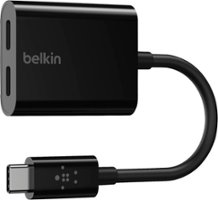 Belkin - Connect 4'6 USB Type C-to-USB Type C Adapter - Black - Front_Zoom