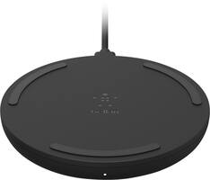 Belkin - BOOST CHARGE 10W Wireless Charging Pad - Black - Front_Zoom