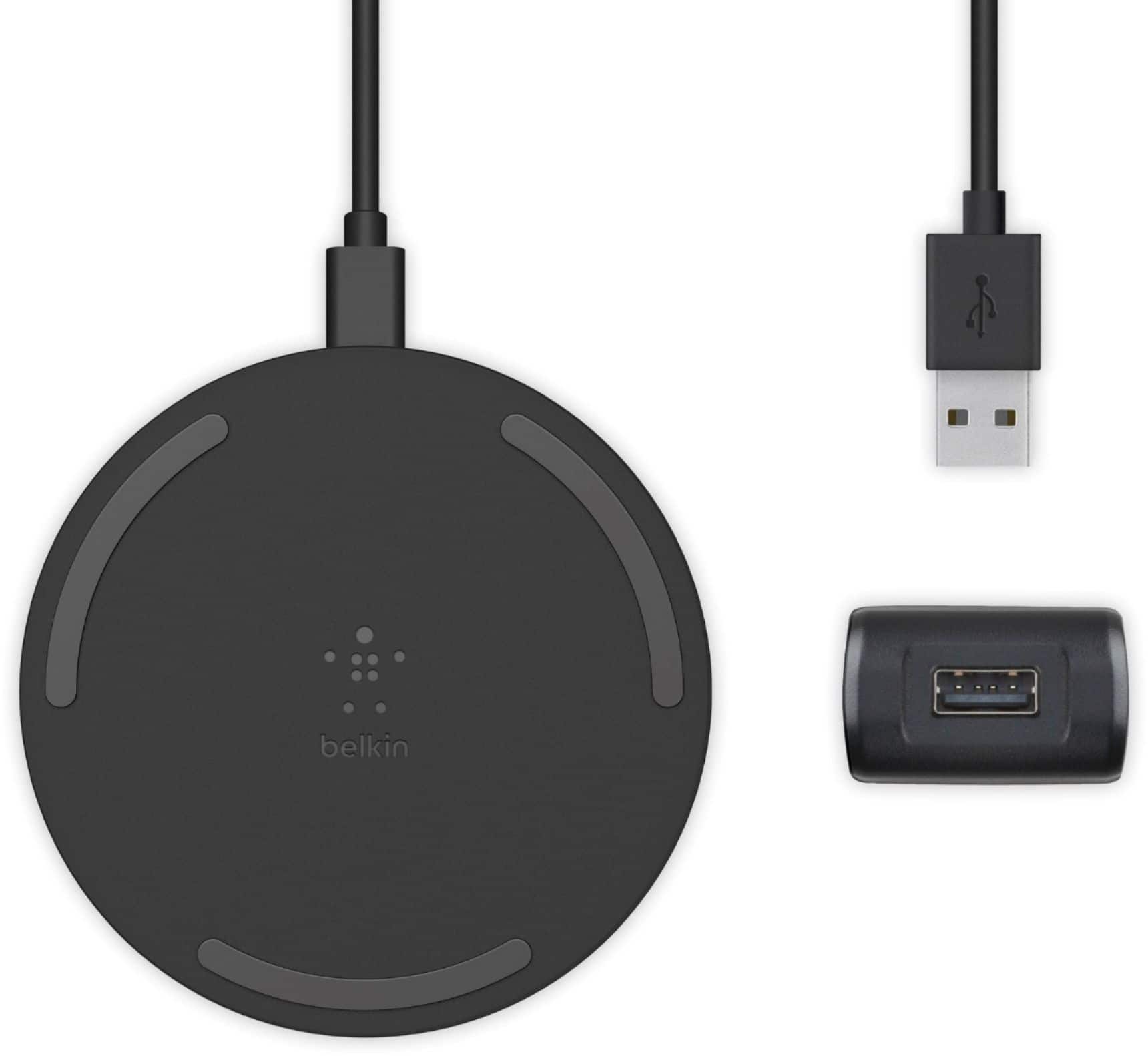 Alt View 12. Belkin - Boost Charge Wireless Charging Pad 15W - Black.