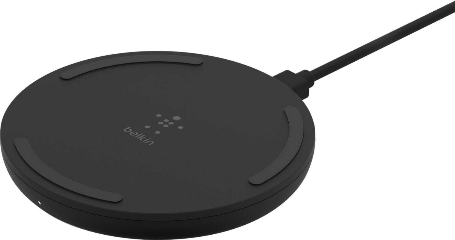 Alt View 13. Belkin - Boost Charge Wireless Charging Pad 15W - Black.