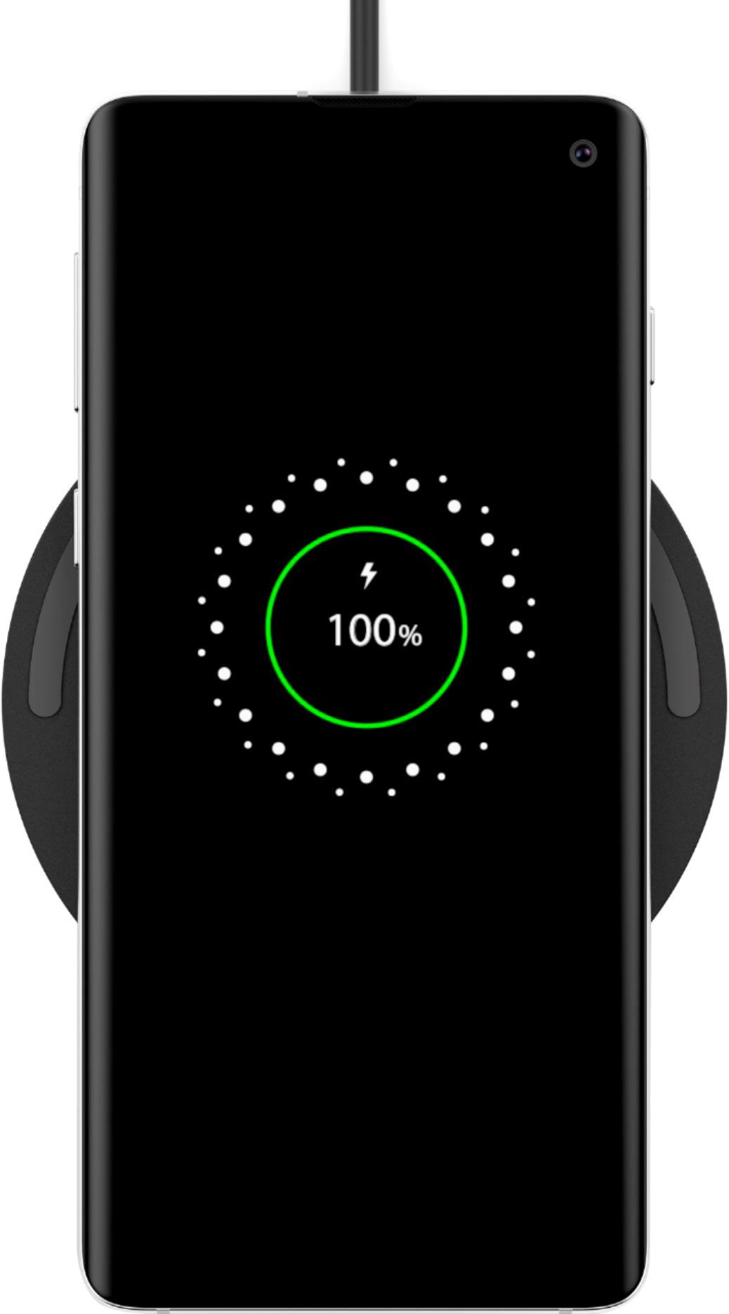 Belkin Boost Charge 15W Wireless Charging Stand and 24W Qc 3.0 Wall Charger  - Black