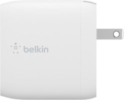Belkin - BOOST CHARGE 24W Wall Charger - White - Front_Zoom