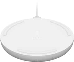 Belkin - BOOST CHARGE 10W Wireless Charging Pad - White - Front_Zoom