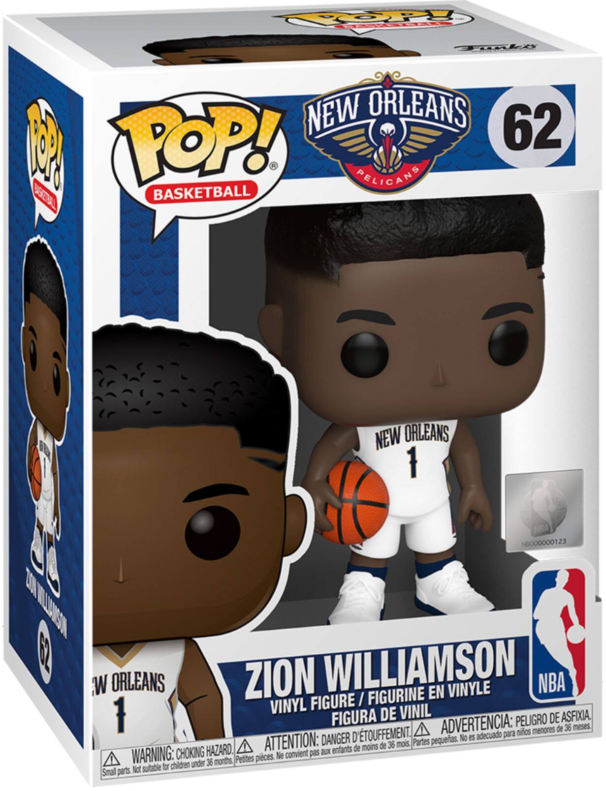 Alt View 11. Funko - POP! Basketball Zion Williamson.