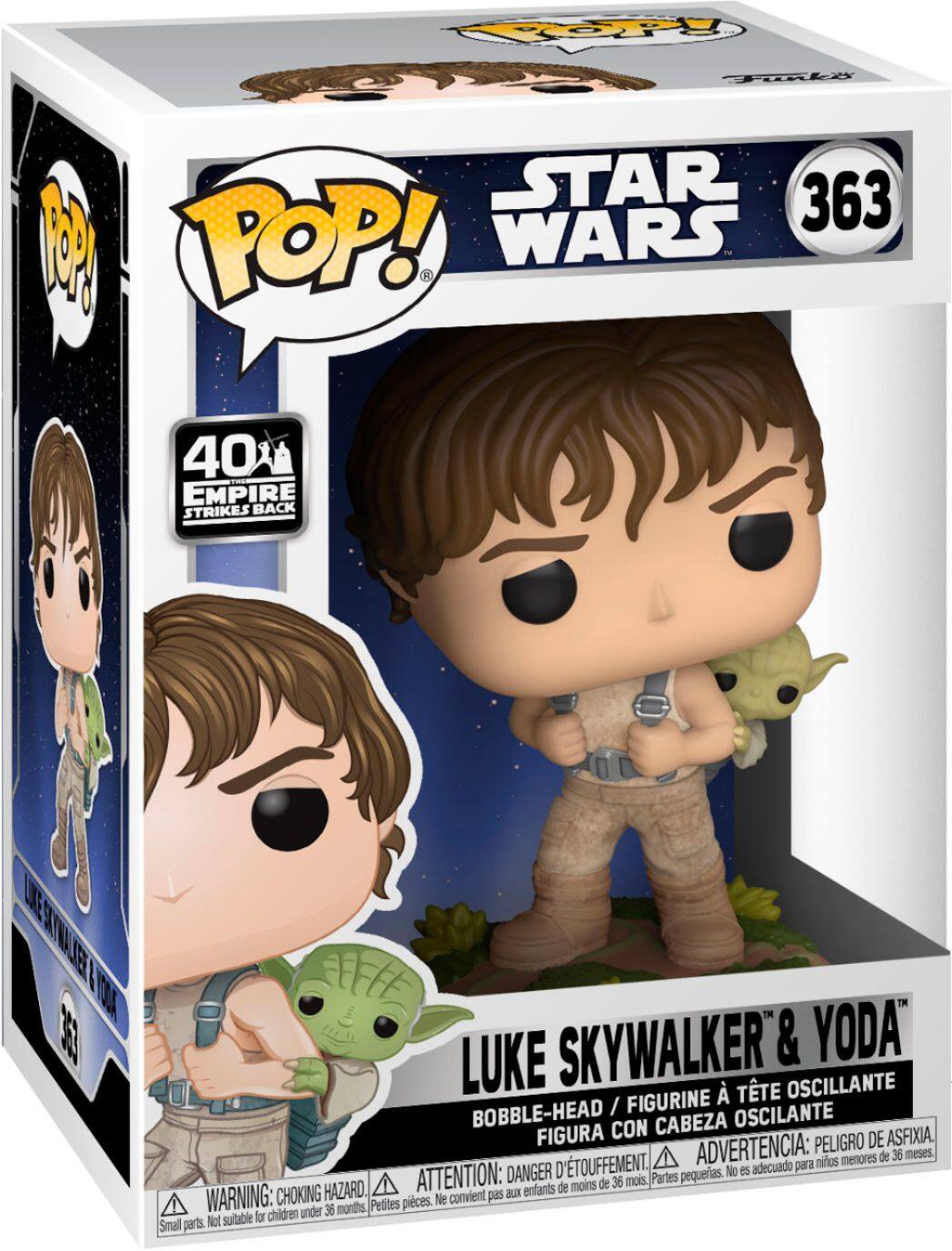 Alt View 11. Funko - POP! Star Wars: Luke Skywalker & Yoda.