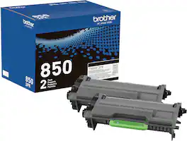 Brother - TN850 2PK 2-Pack High-Yield Toner Cartridges - Black