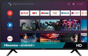Hisense - 32" Class H55 Series LED HD Smart Android TV - Front_Zoom