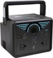 Front Zoom. Renogy - PHOENIX 300 Battery-Powered 337Wh Capacity Portable Power Station - Black.