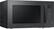 Angle. Samsung - 1.1 cu. ft. Countertop Microwave with Grilling Element - Charcoal.