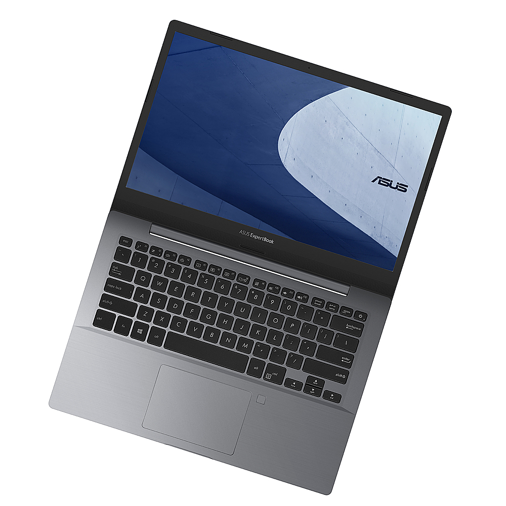 Angle View: ASUS - ExpertBook 14 ”Laptop i5-8265U 8GB 256GB  + TPM - Slab Gray