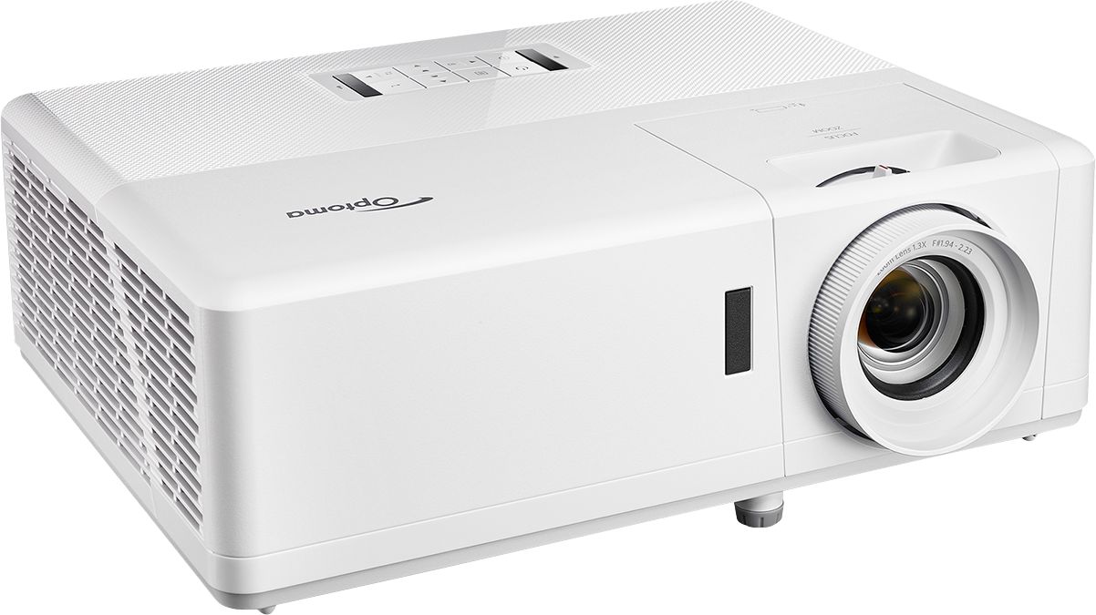 Angle View: Optoma - HZ39HDR 1080p Laser Projector with High Dynamic Range - White