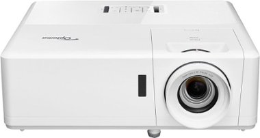 Optoma - HZ39HDR 1080p Laser Projector with High Dynamic Range - White - Front_Zoom