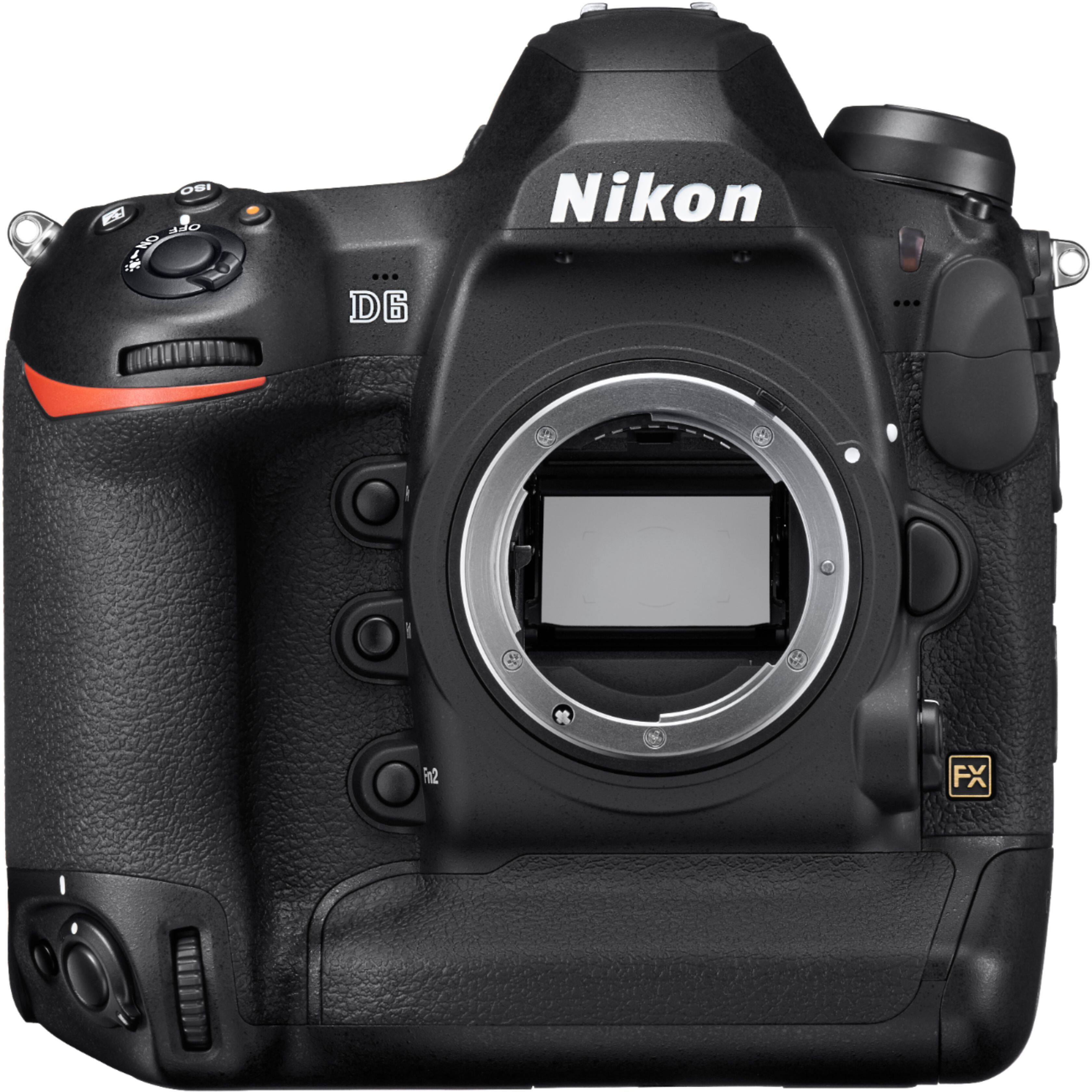 Alt View 12. Nikon - D6 DSLR Camera (Body Only) - Black.
