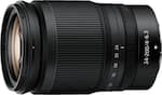 Front. Nikon - NIKKOR Z 24-200mm f/4-6.3 VR Telephoto Zoom Lens for Nikon Z Cameras - Black.