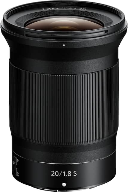 NIKKOR Z 20mm f/1.8 S Wide-Angle Prime Lens for Nikon Z Cameras Black 20093  - Best Buy