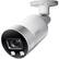 Left. Lorex - Indoor/Outdoor 4K UHD Wired IP Smart Active Deterrence Camera - Black/White.