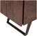 Alt View 15. Simpli Home - Lowry Modern Industrial Solid Acacia Wood Medium Storage Cabinet - Distressed Charcoal Brown.