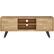 Front. Simpli Home - Lowry Modern Industrial TV Media Stand for Most TVs Up to 70" - Distressed Golden Wheat.