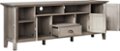 Alt View Zoom 11. Simpli Home - Redmond SOLID WOOD 72 inch Wide Transitional TV Media Stand in Distressed Grey For TVs up to 80 inches - Distressed Gray.