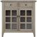 Front. Simpli Home - Acadian SOLID WOOD 36 inch Wide Transitional Entryway Hallway Storage Cabinet in Distressed Grey - Distressed Gray.