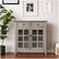 Alt View 14. Simpli Home - Acadian SOLID WOOD 36 inch Wide Transitional Entryway Hallway Storage Cabinet in Distressed Grey - Distressed Gray.
