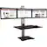 Alt View 13. Victor - Electric Triple Monitor Standing Desk Riser - Black, Aluminum.