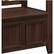 Alt View 14. Simpli Home - Amherst SOLID WOOD 48 inch Wide Transitional Entryway Storage Bench - Natural Aged Brown.