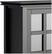 Alt View 12. Simpli Home - Artisan SOLID WOOD 38 inch Wide Transitional Medium Storage Cabinet in Black - Black.