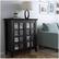 Alt View Zoom 14. Simpli Home - Artisan SOLID WOOD 38 inch Wide Transitional Medium Storage Cabinet - Black.