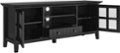 Alt View Zoom 11. Simpli Home - Acadian Solid Wood 60 inch Wide Transitional TV Media Stand For TVs up to 65 inches - Black.
