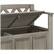 Alt View 14. Simpli Home - Amherst Solid Pine Wood Storage Bench with Backrest - Gray.