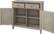 Alt View 11. Simpli Home - Connaught Transitional Solid Wood Entryway Storage Cabinet - Distressed Gray.