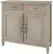 Left. Simpli Home - Connaught Transitional Solid Wood Entryway Storage Cabinet - Distressed Gray.