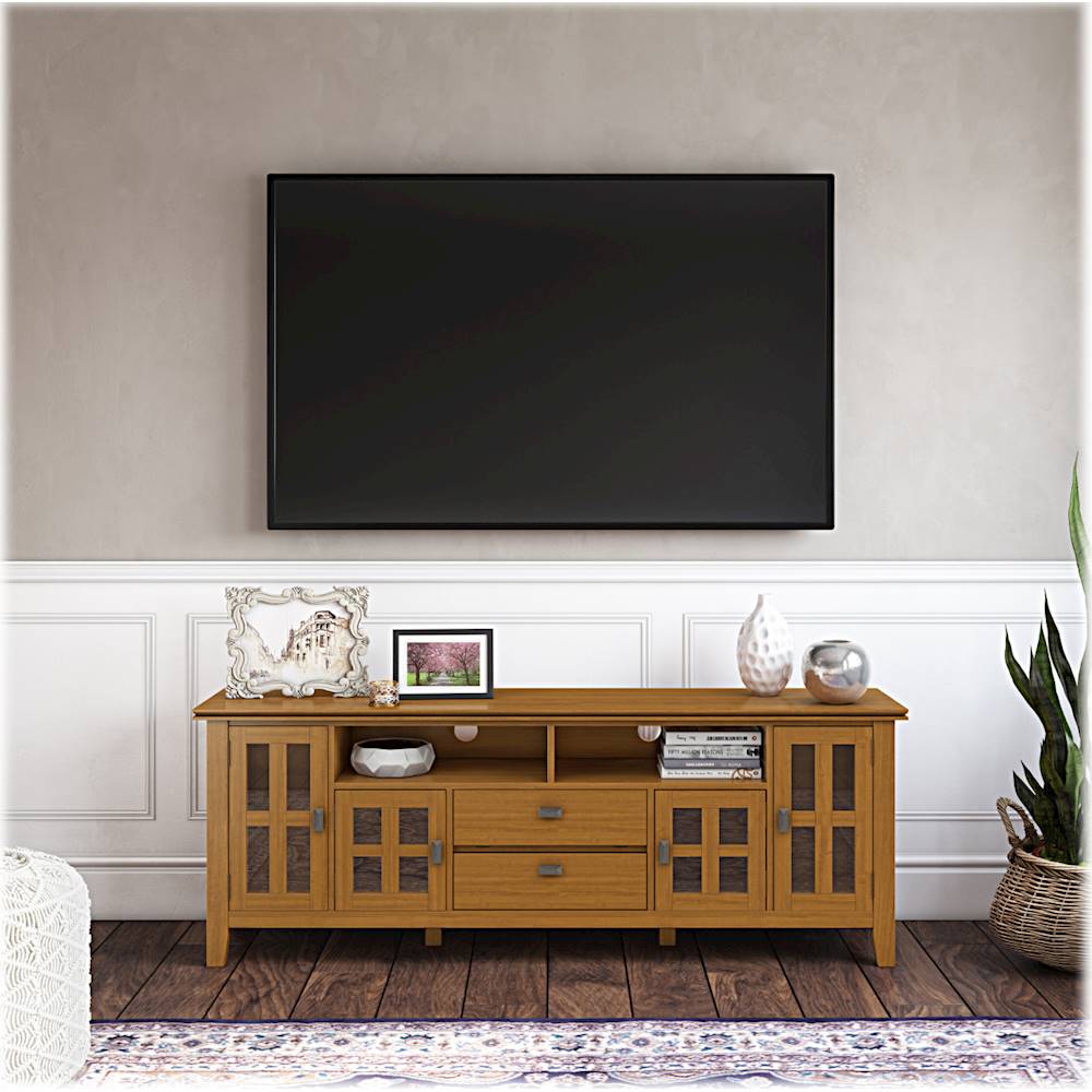Custom Size Solid Wood Monitor/TV Stand - Solid Wood Tops