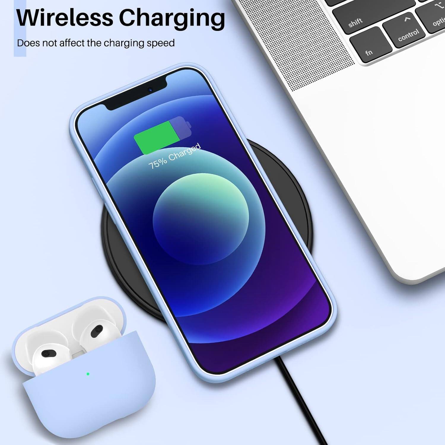 Wireless Charging Does not affect the charging speed 75% Charged