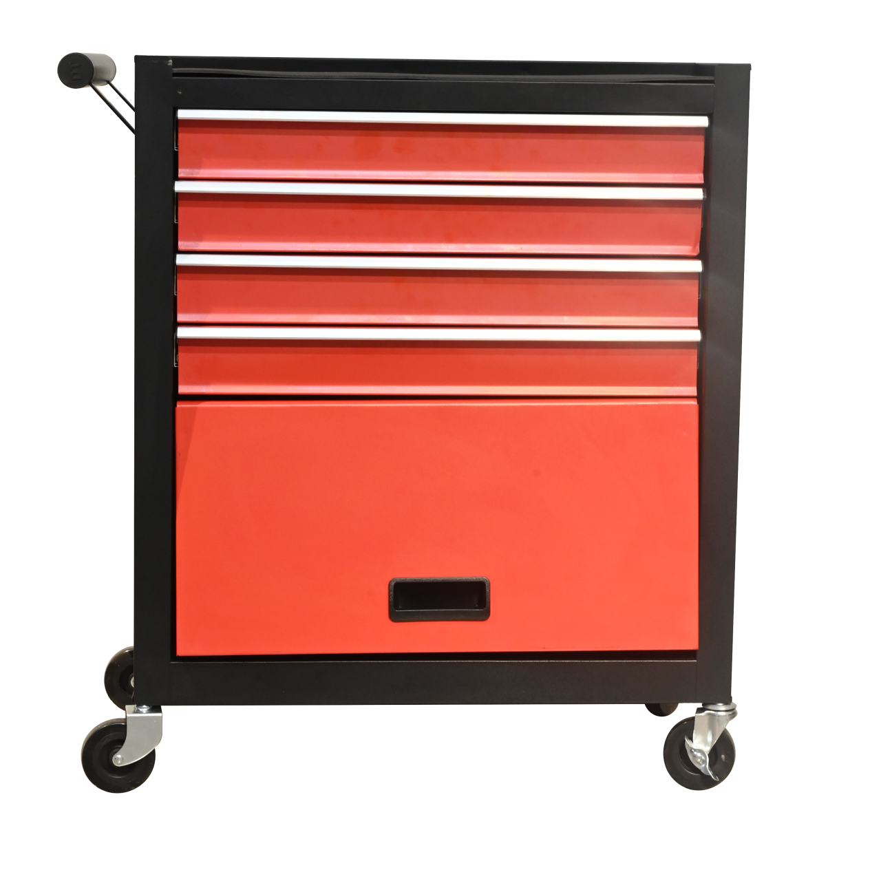 Alt View 4. LOVMOR - Four Drawer Rolling Toolbox with 4 Wheels Large Capacity Detachable Mobile Storage for Workshops Garages and Mechanics.